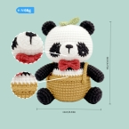 Panda Crochet Doll — KSCD0021 product image