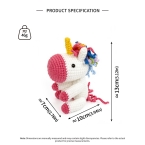 Unicorn Crochet Doll — KSCD0189 product image