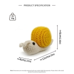 Snail Crochet Doll — KSCD0226 product image