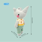 Cow Crochet Doll — KSCD0357 product image