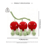 Cherry Crochet Collectible — KSCHA0048 product image