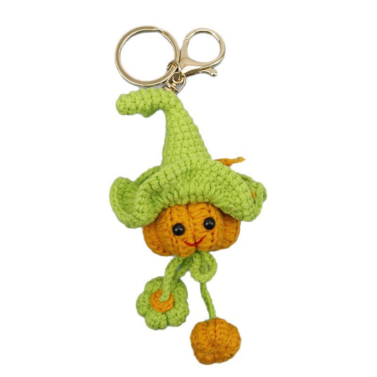 Little Sprout Crochet Keychain centered on a clean product background