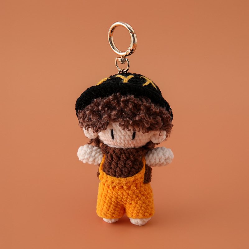 Mini Fashion Doll Crochet Keychain Collection product view 9