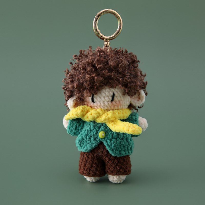 Mini Fashion Doll Crochet Keychain Collection product view 12