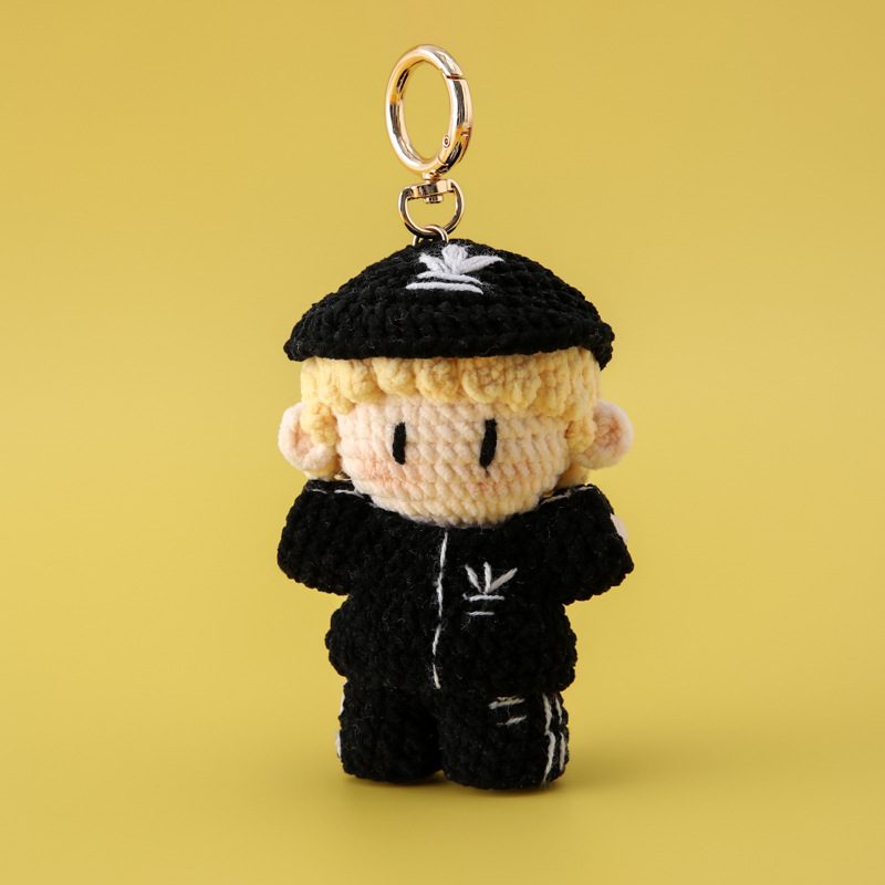 Mini Fashion Doll Crochet Keychain Collection product view 13