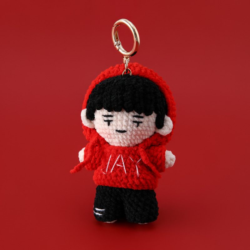 Mini Fashion Doll Crochet Keychain Collection product view 14