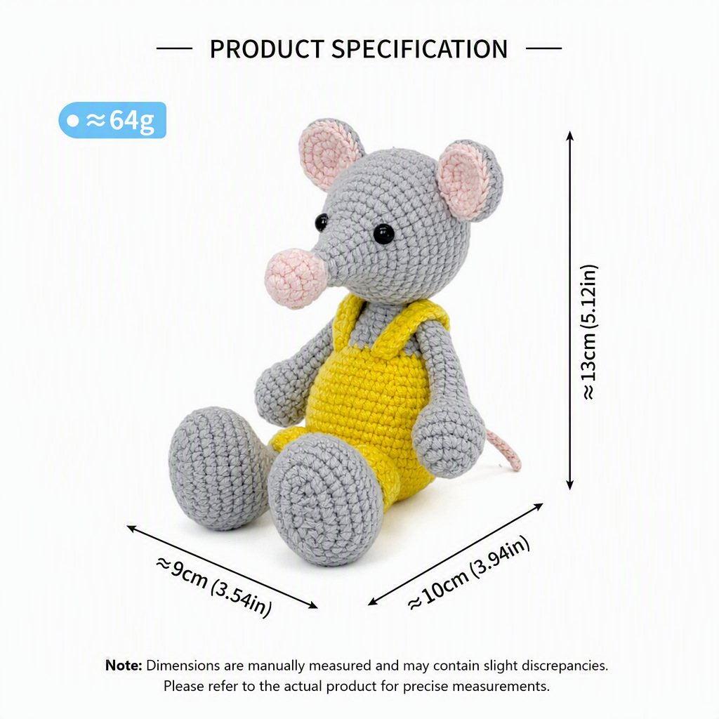 Woodland Animal Crochet Doll Collection product view 11