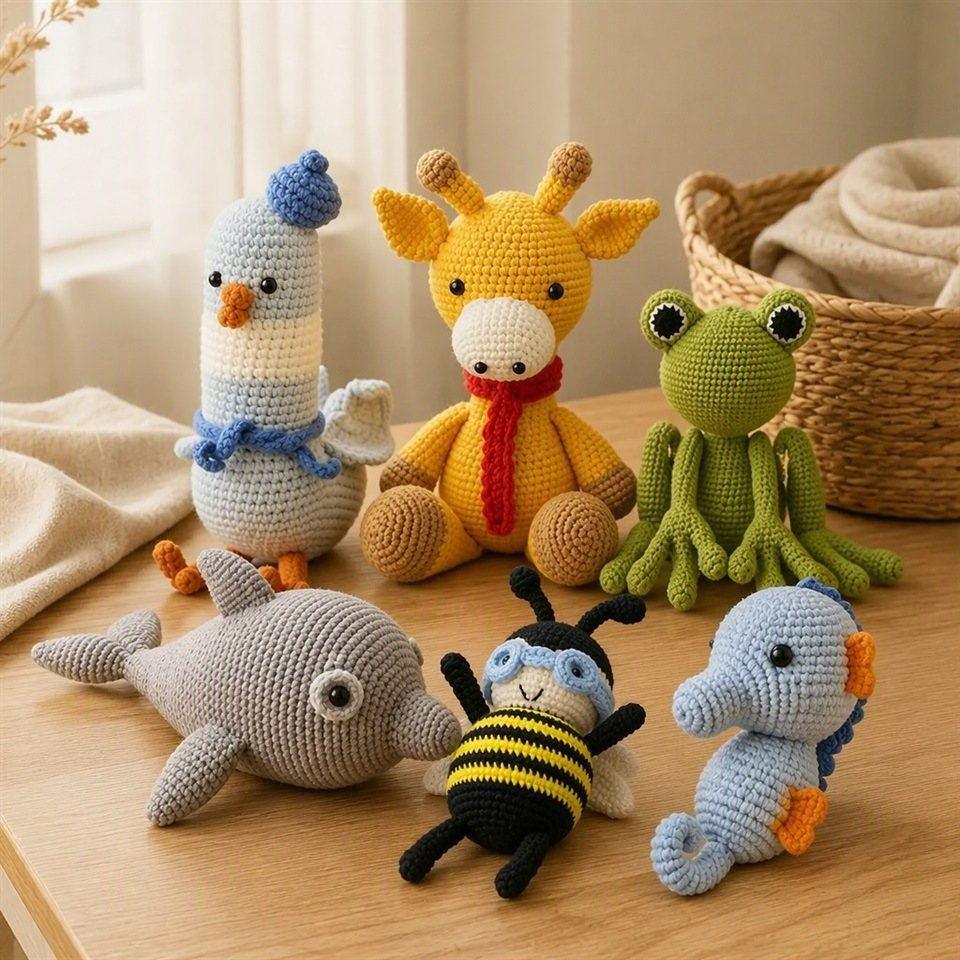 Nature & Ocean Crochet Doll Collection product view 11