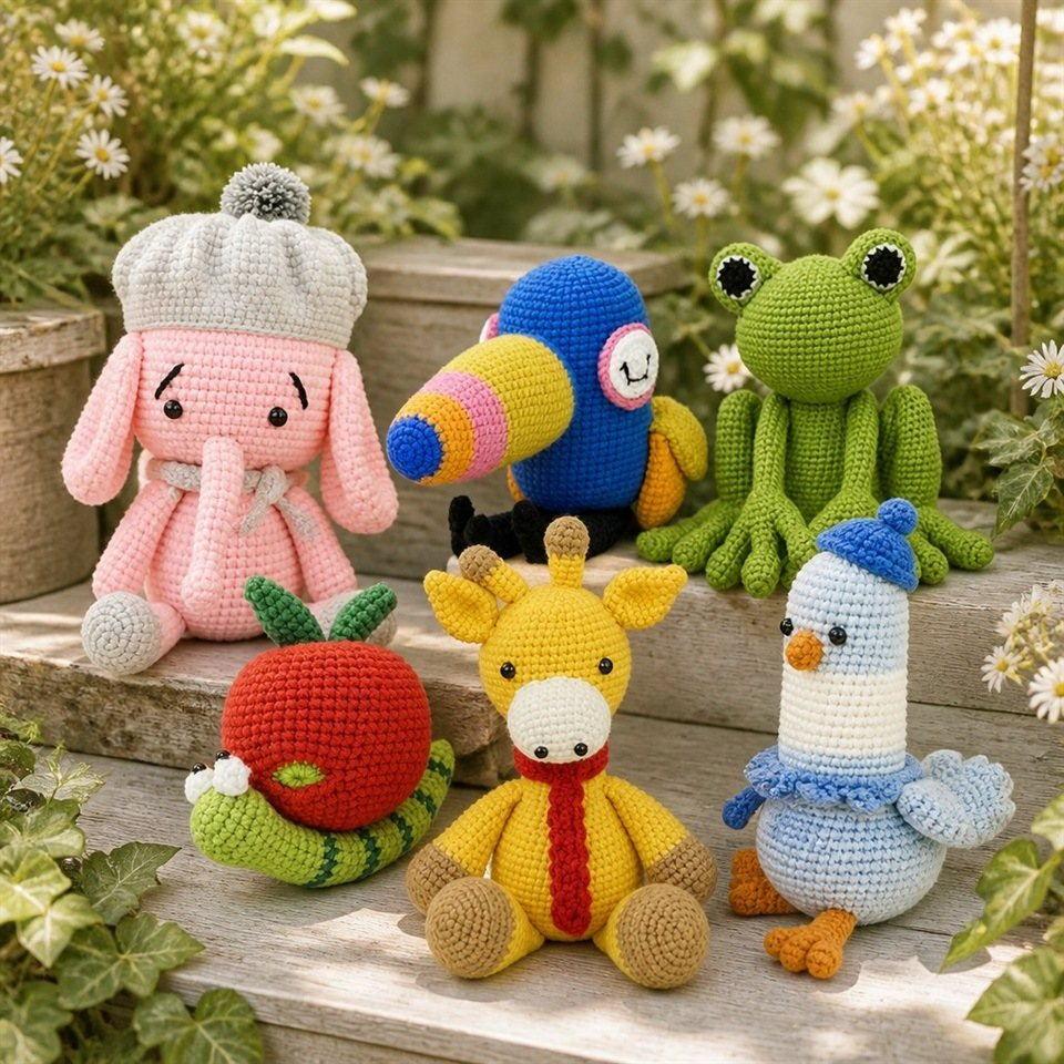 Nature & Ocean Crochet Doll Collection product view 12