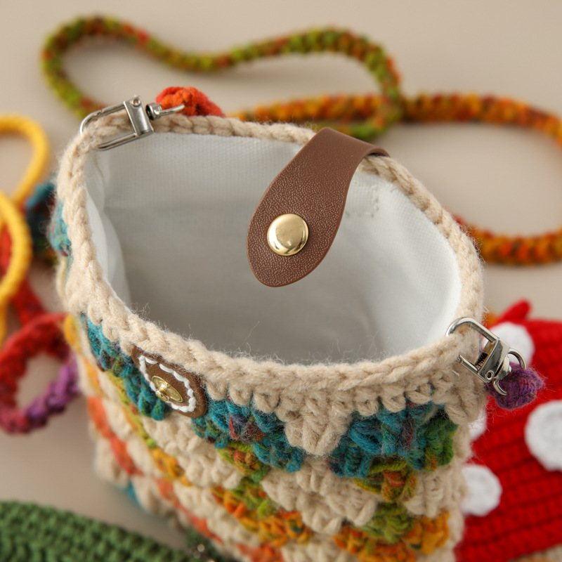 Animal Crochet Crossbody Bag Collection