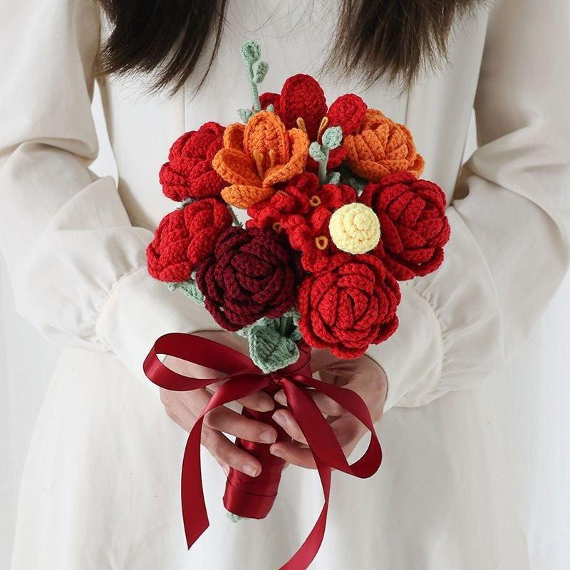 Handheld Crochet Wedding Bouquet Collection product view 9
