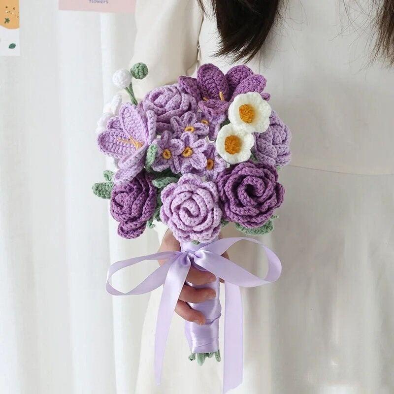 Handheld Crochet Wedding Bouquet Collection product view 10