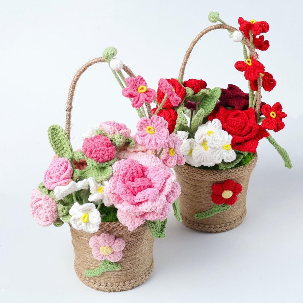 Crochet Flower Basket Collection product view 9