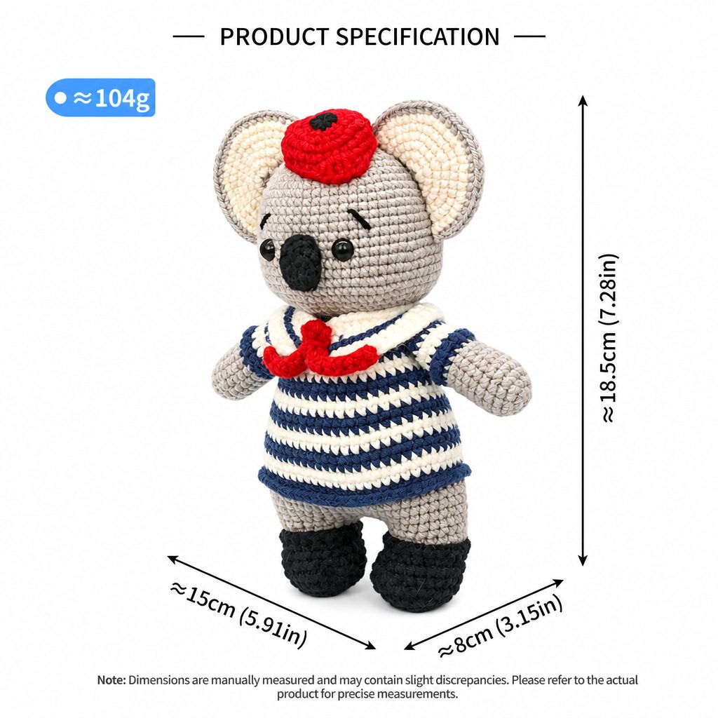Woodland Friends Crochet Doll Collection product view 7
