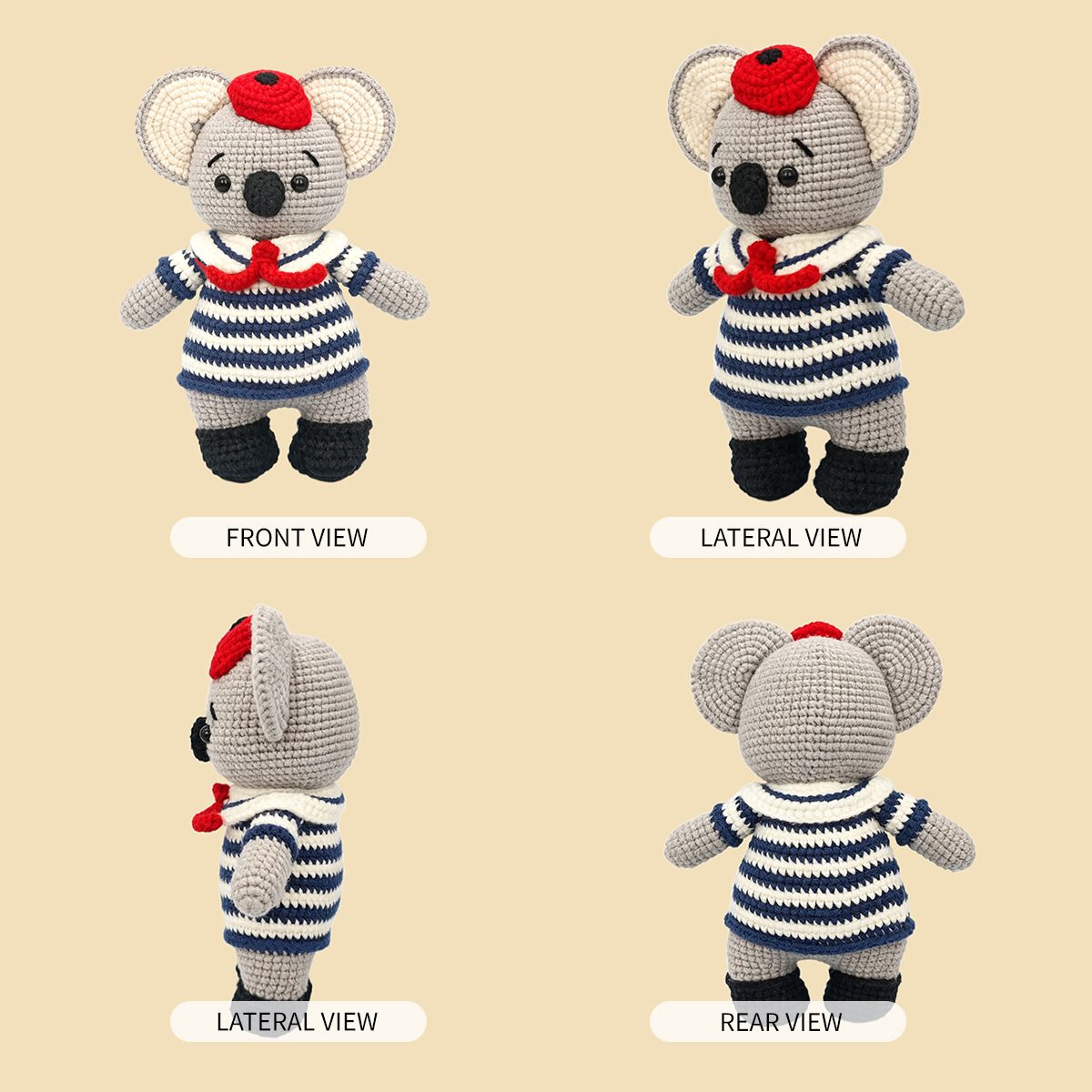 Woodland Friends Crochet Doll Collection product view 24
