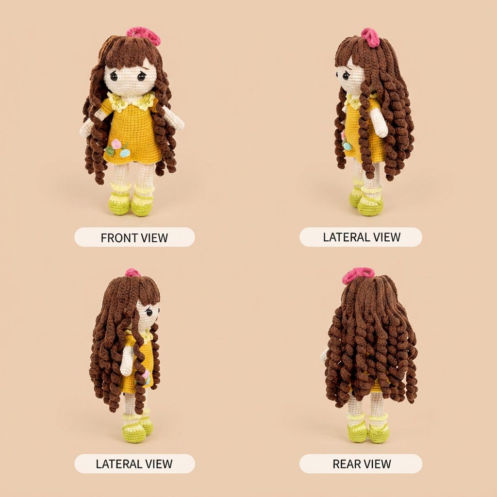 Woodland Friends Crochet Doll Collection product view 27