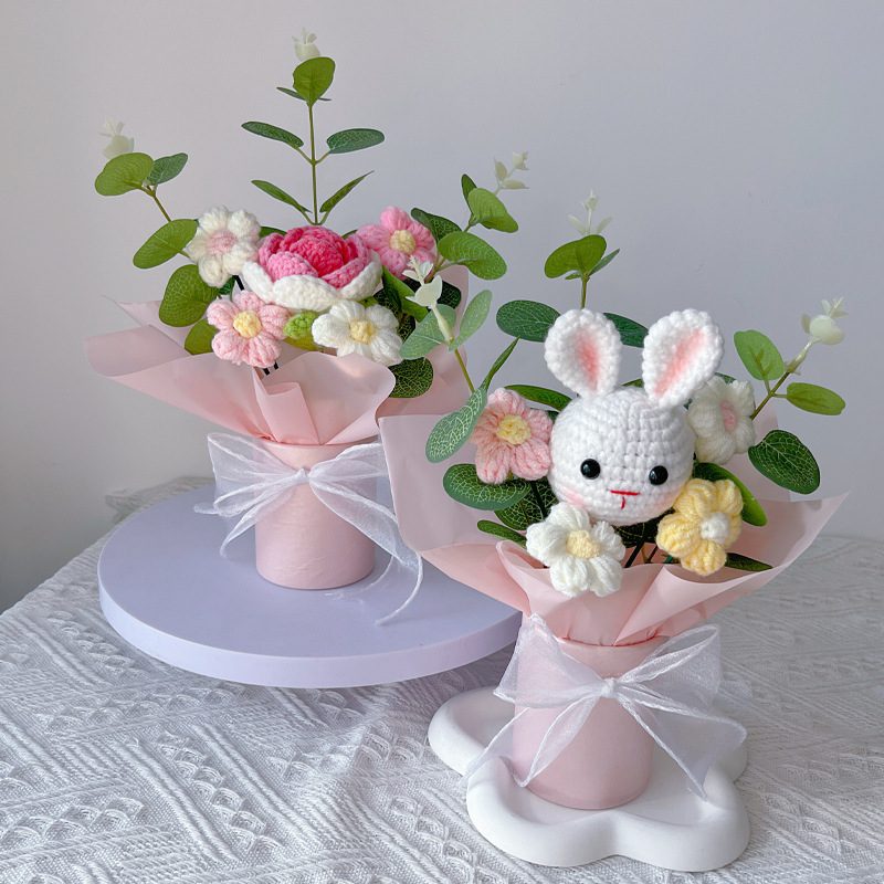 Elegant Crochet Flower Basket Collection product view 10