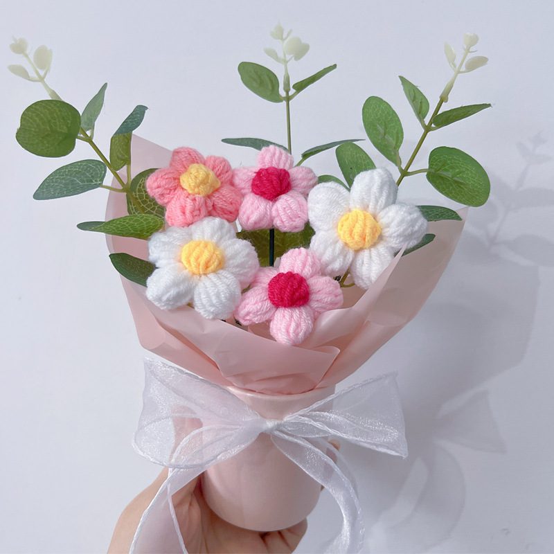 Elegant Crochet Flower Basket Collection product view 14