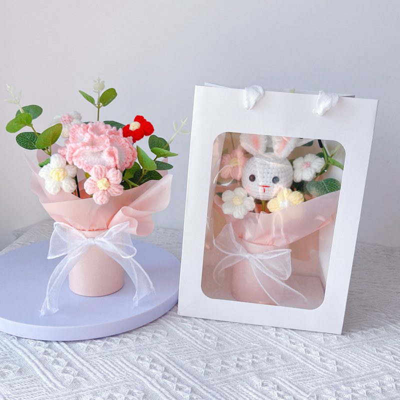 Elegant Crochet Flower Basket Collection product view 15
