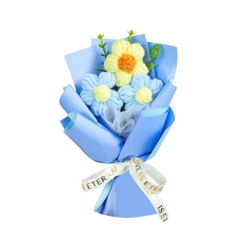 Pocket Mini Crochet Bouquet shown in a clean product photograph