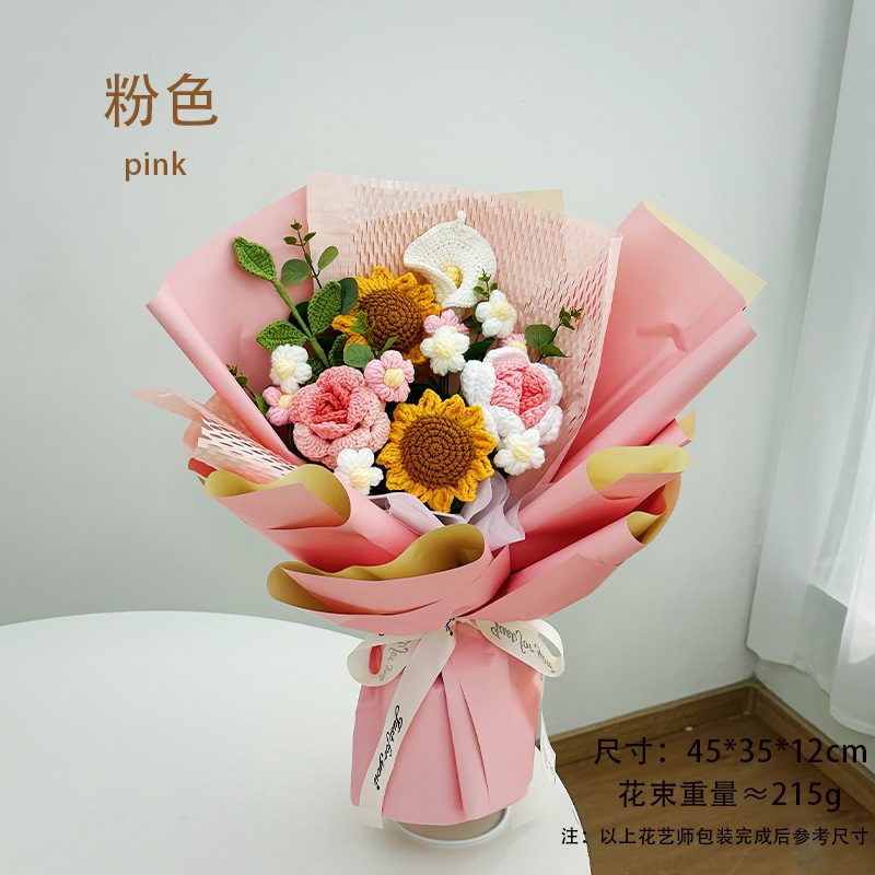 Signature Color Crochet Bouquet product view 10