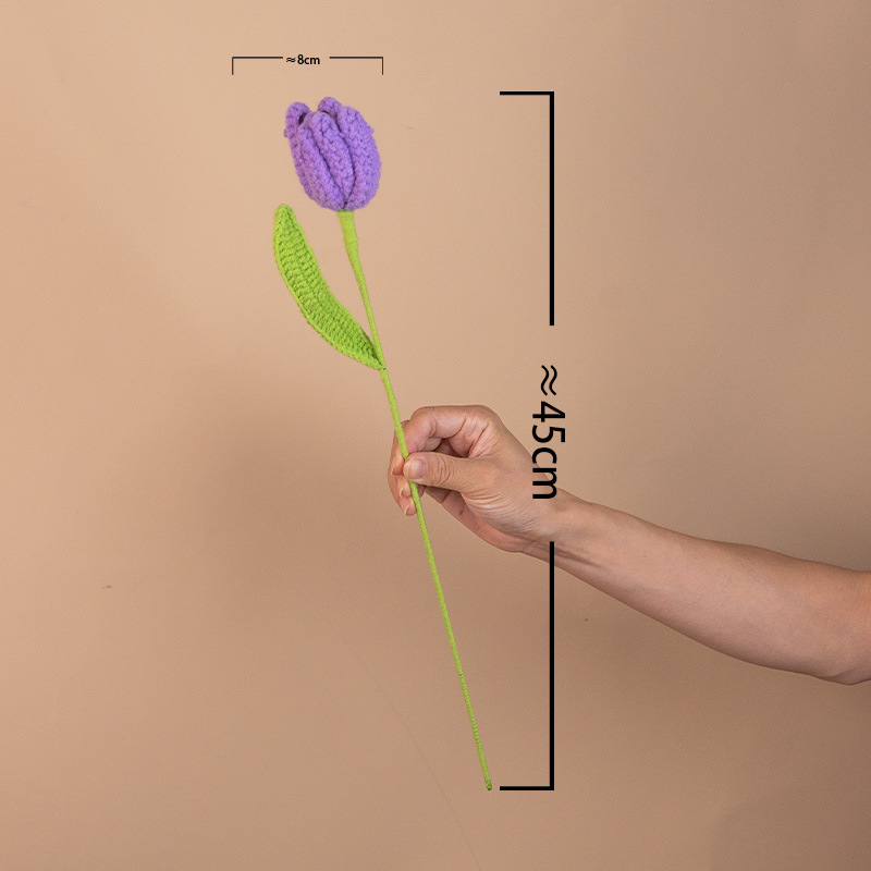 Assorted Crochet Flower Stem Collection product view 17