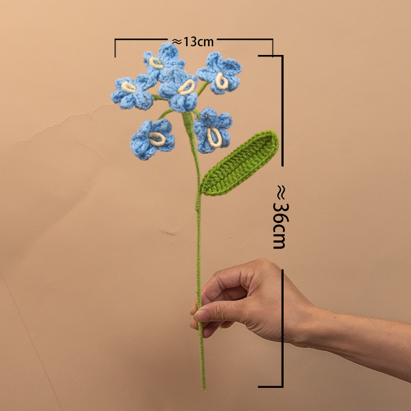 Assorted Crochet Flower Stem Collection product view 26