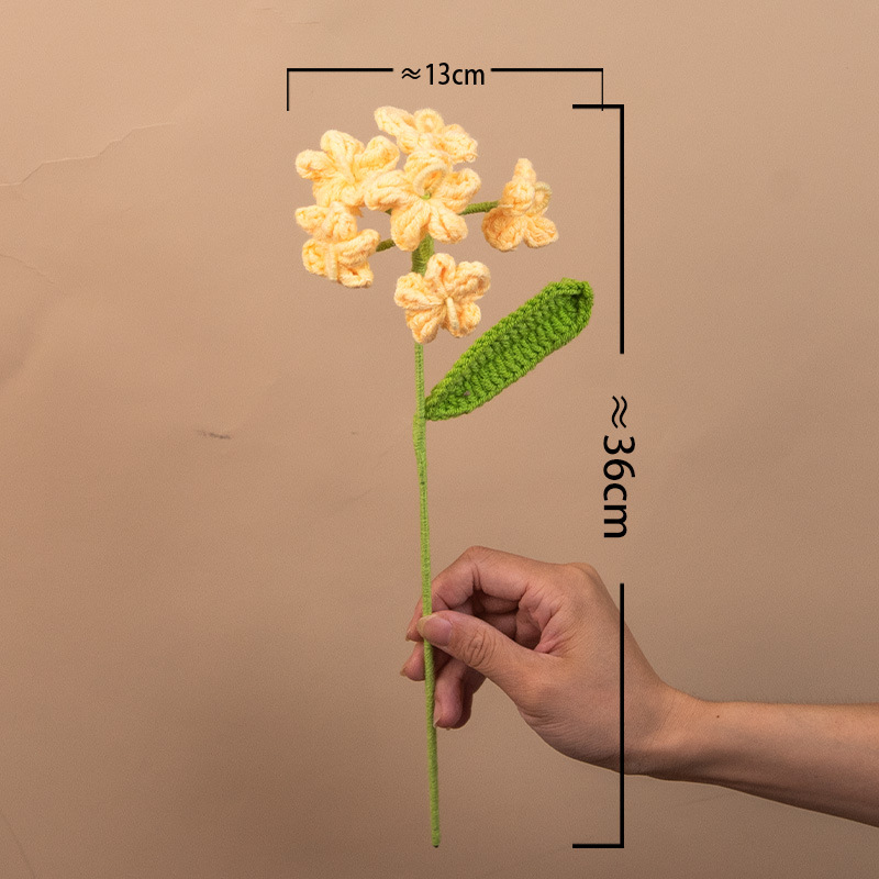 Assorted Crochet Flower Stem Collection product view 30