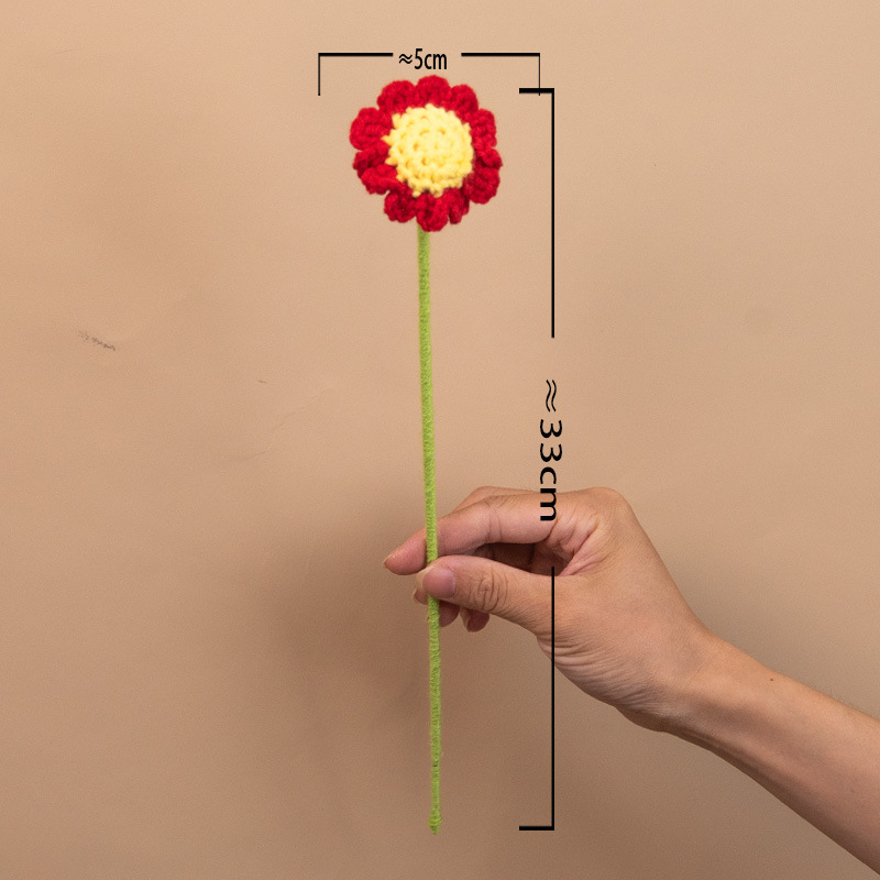 Assorted Crochet Flower Stem Collection product view 38