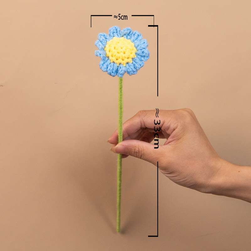 Assorted Crochet Flower Stem Collection product view 41