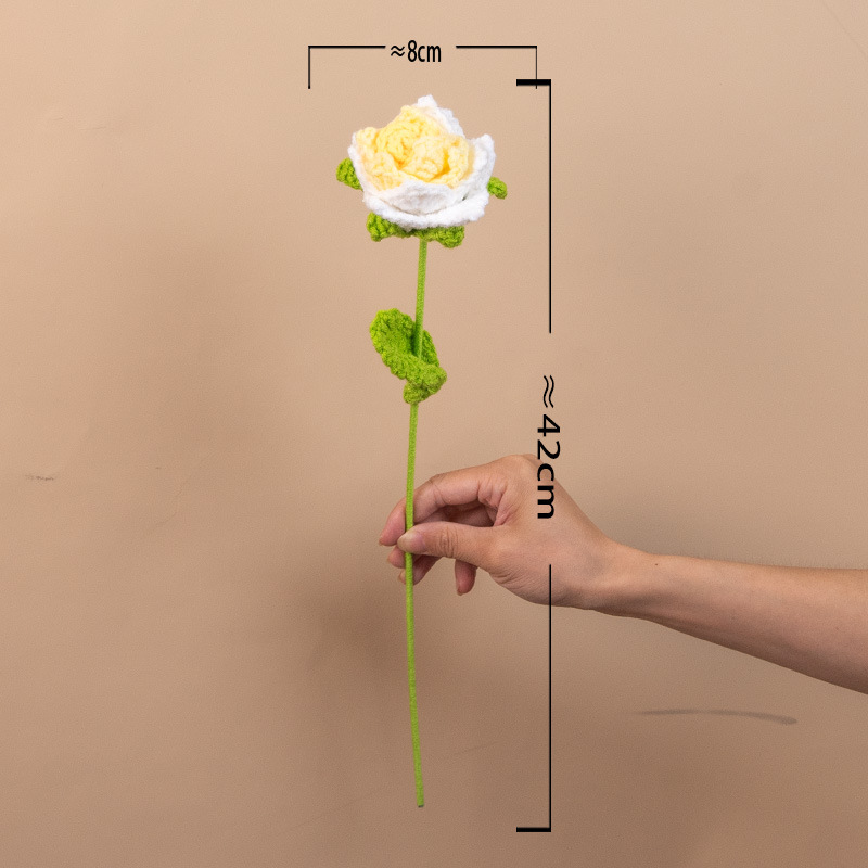 Assorted Crochet Flower Stem Collection product view 45