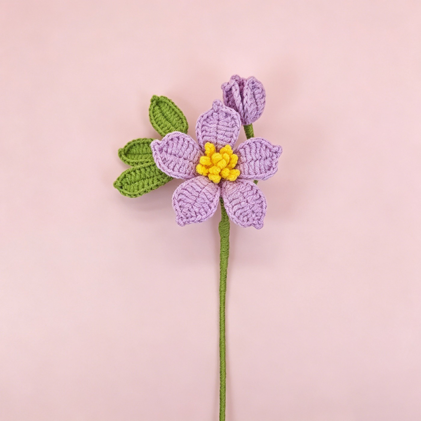 Colorful Garden Crochet Stem view 3