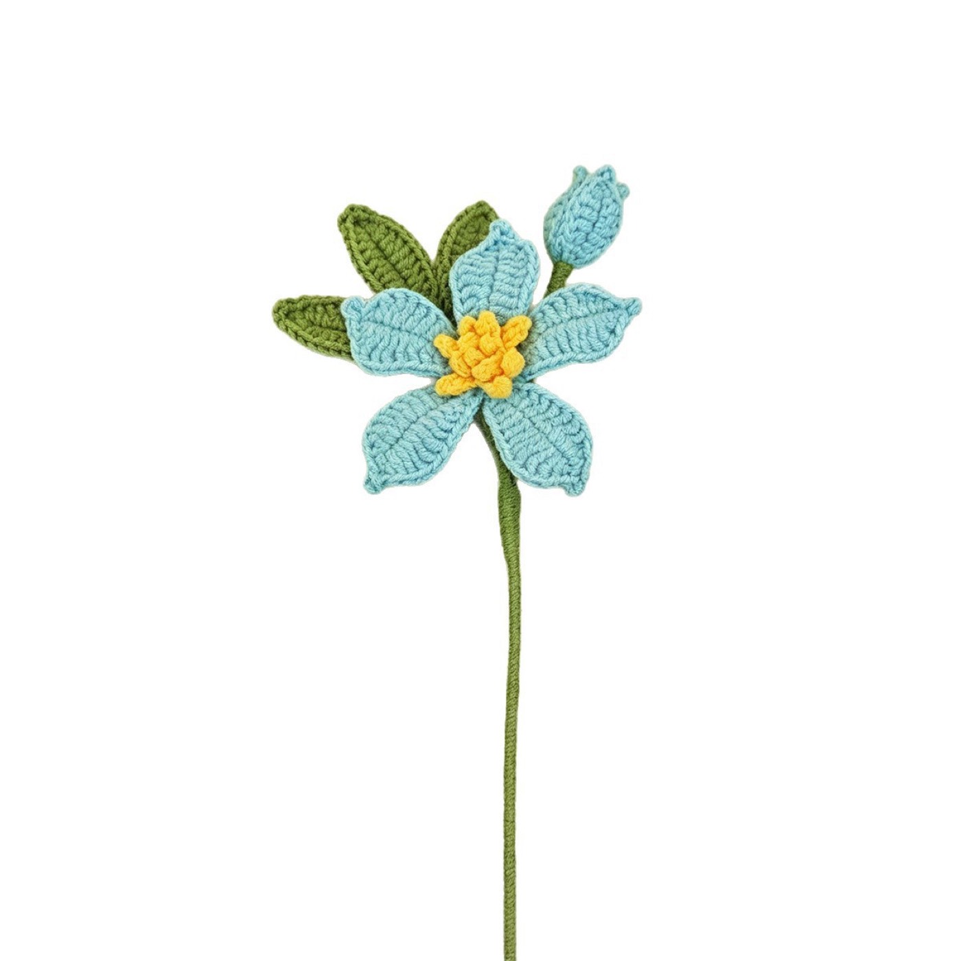 Colorful Garden Crochet Stem view 4