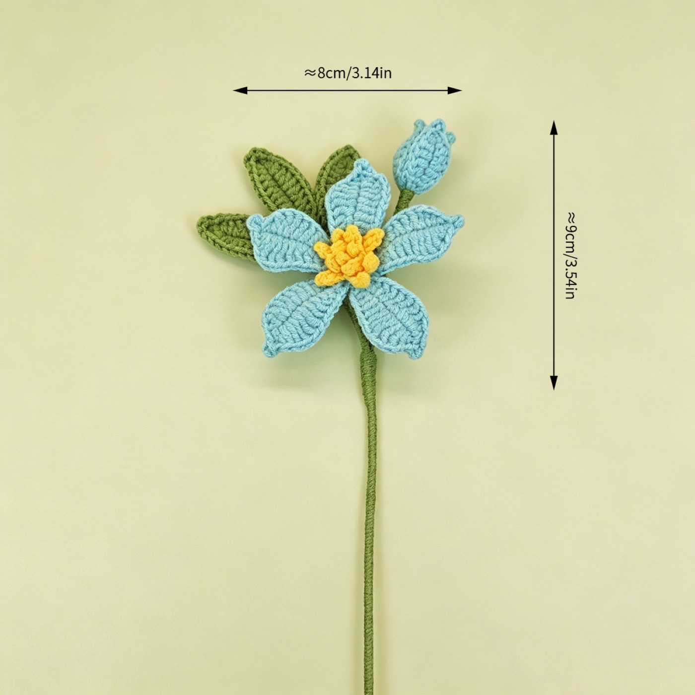 Colorful Garden Crochet Stem view 5