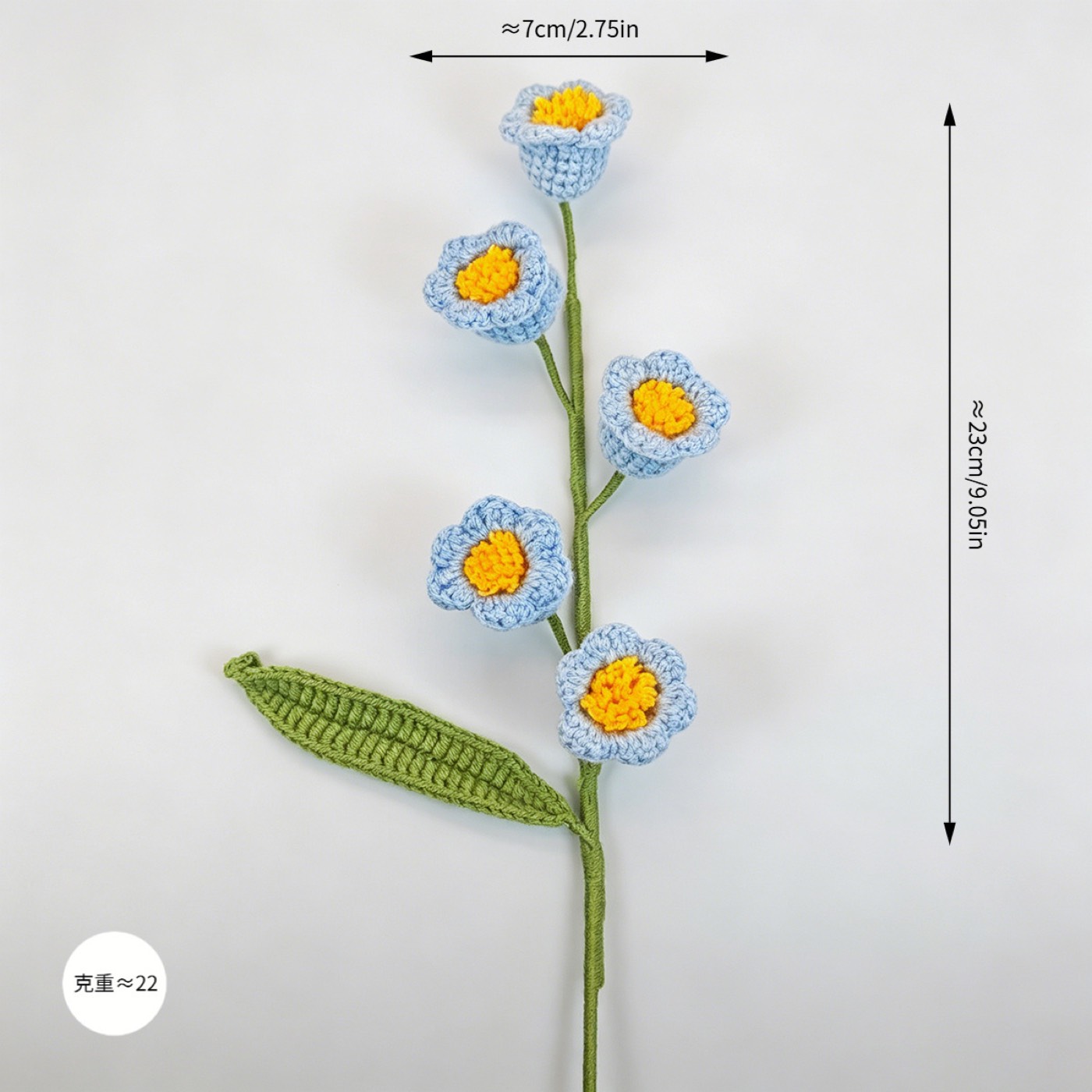 Hyacinth Crochet Stem view 6