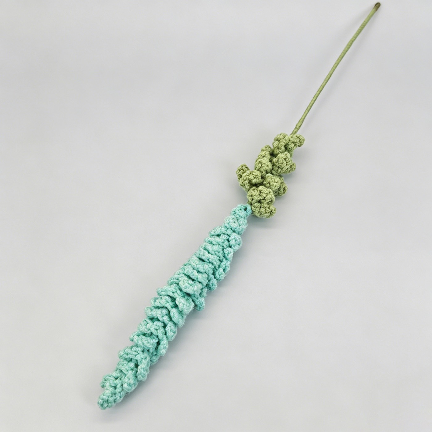 Lavender Crochet Stem view 2