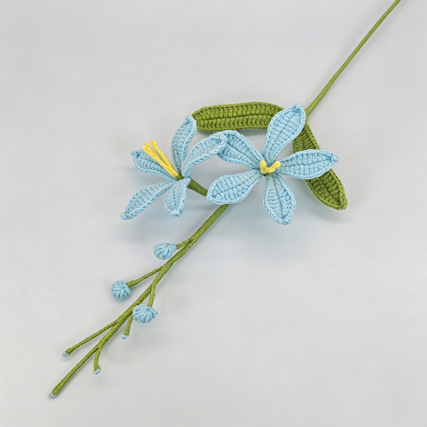 Mars Flower Crochet Stem view 3