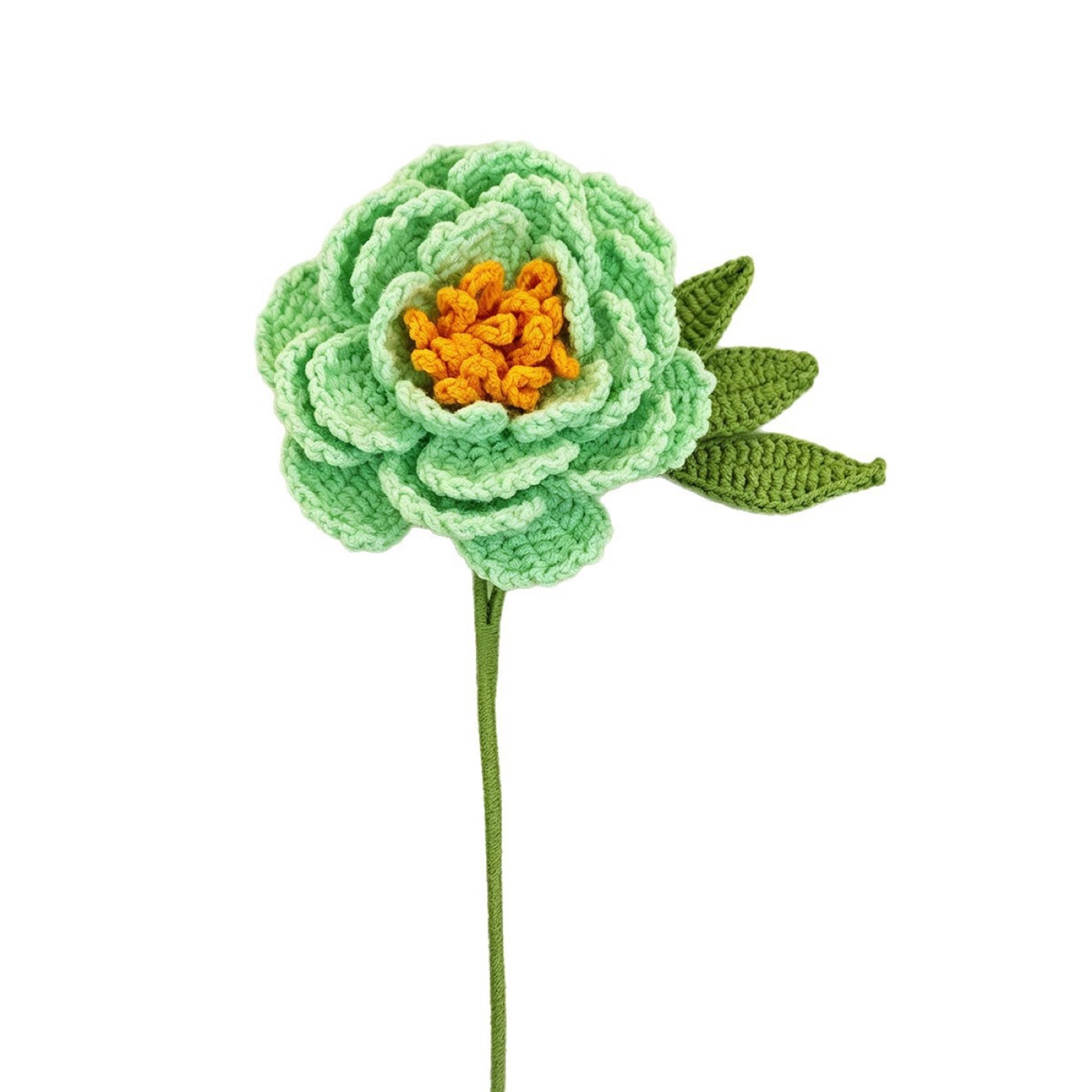 Peony Crochet Stem view 4