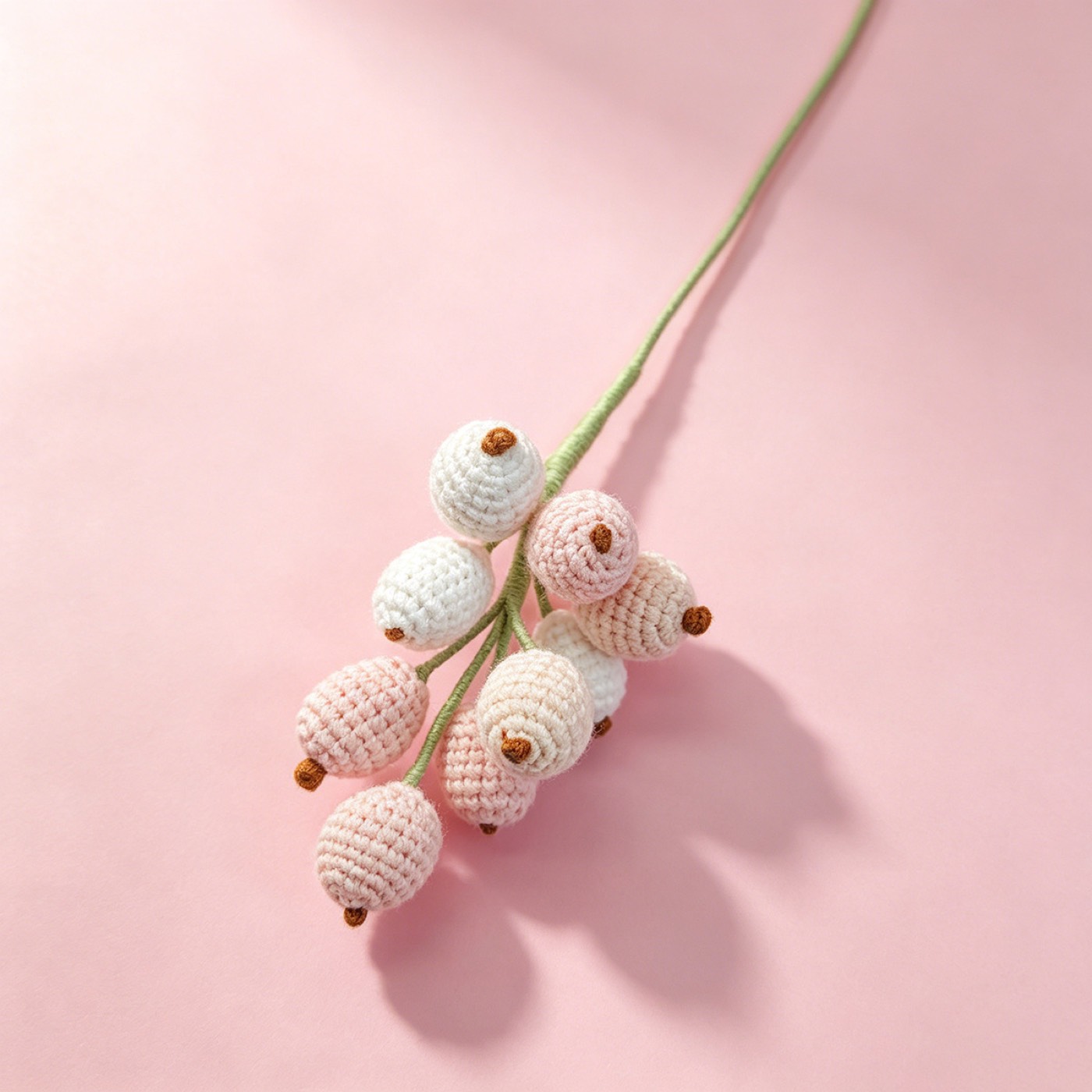 Snowberry Crochet Stem view 6