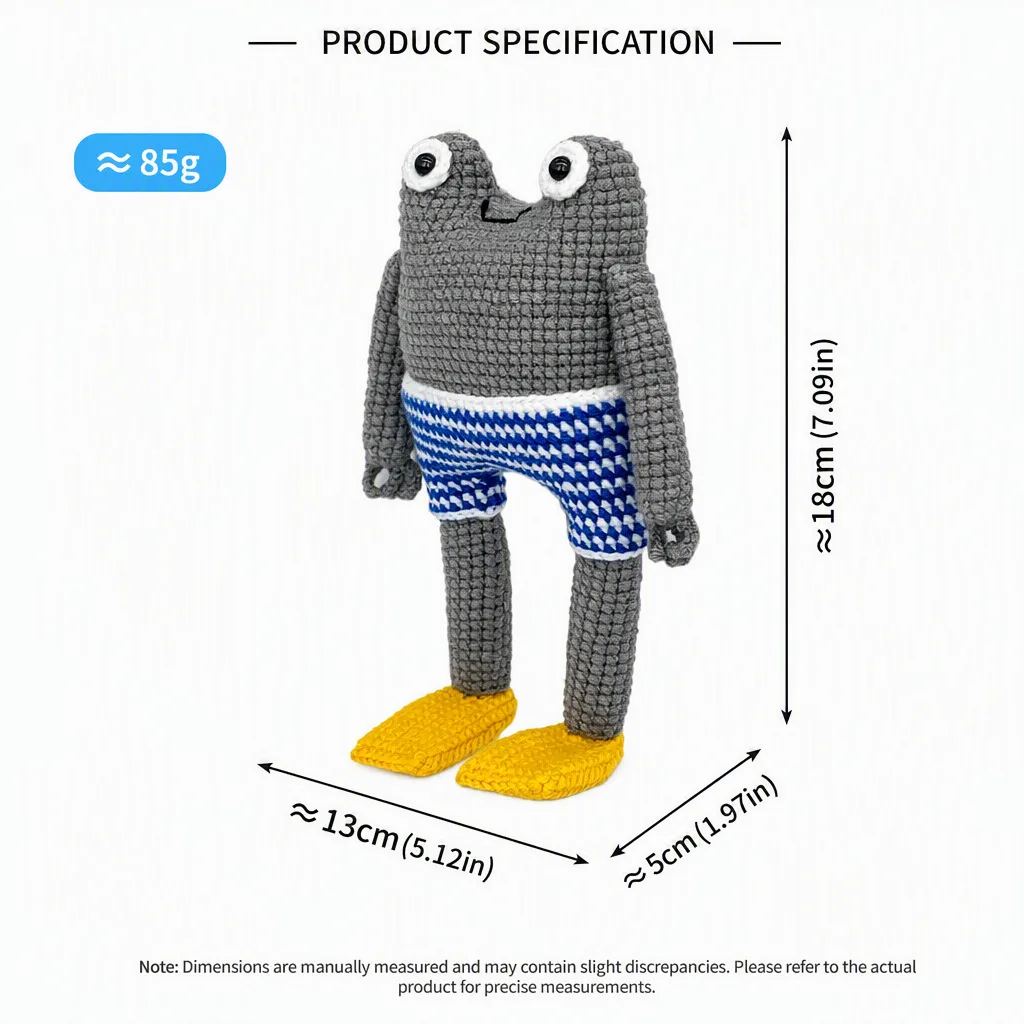 Explorer Tiger Crochet Doll product view 9