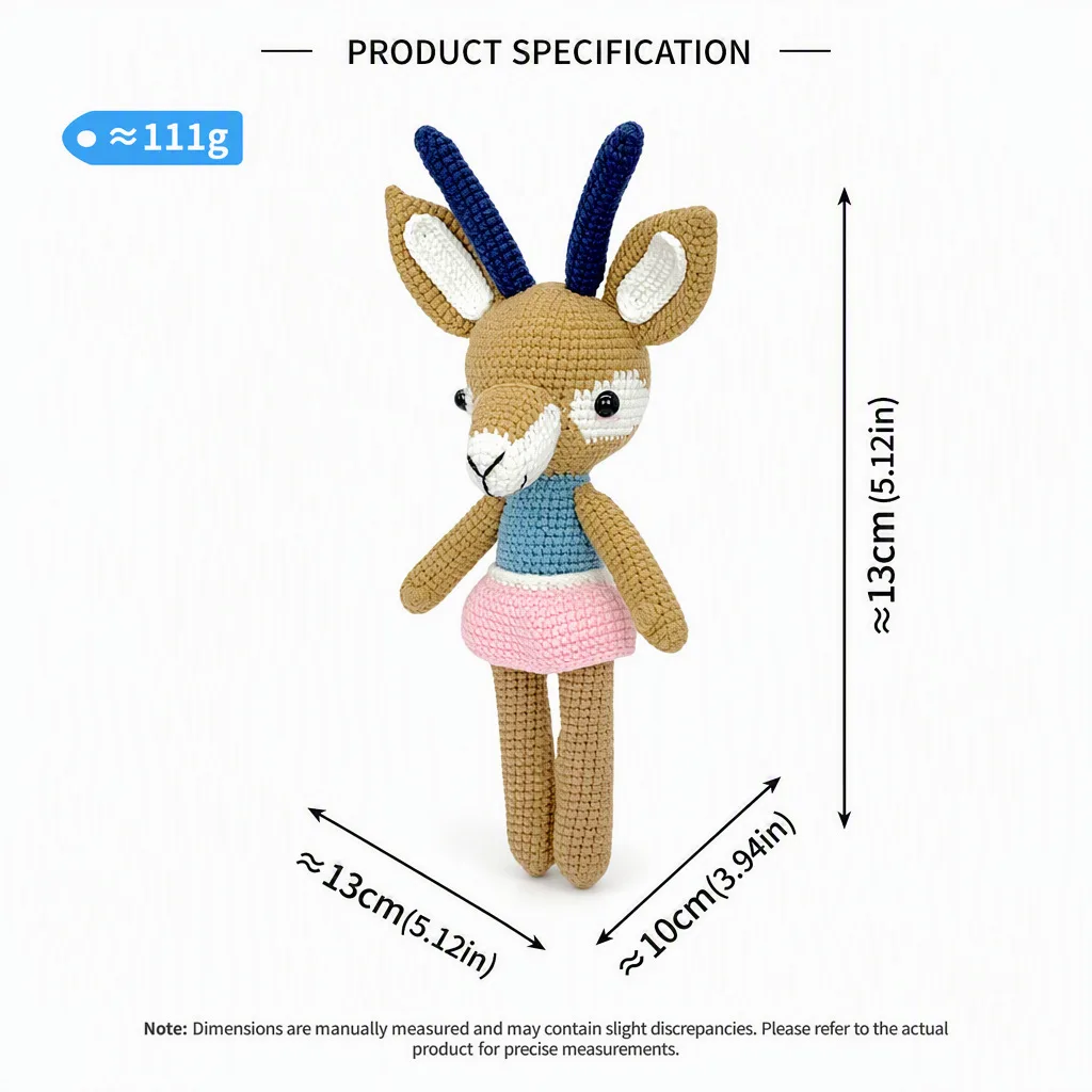 Explorer Tiger Crochet Doll product view 11